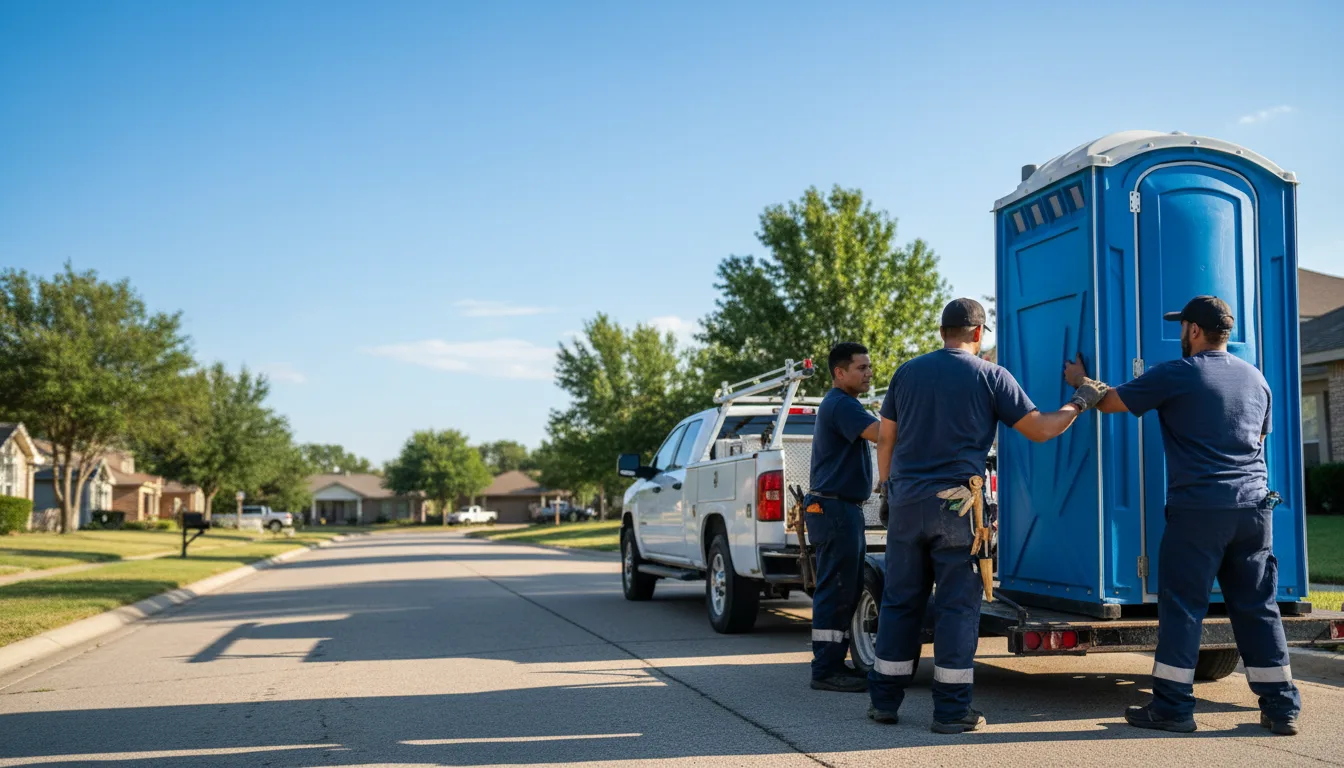 Portable Toilet Rental in Ballwin, MO near me